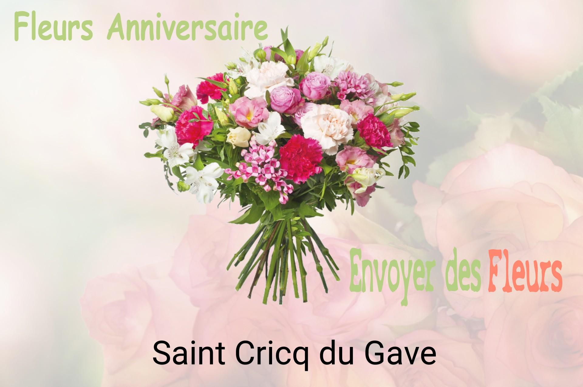 Bouquet de fleurs d’anniversaire livré à Saint-Cricq-du-Gave