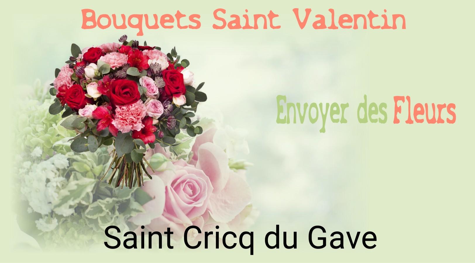 Roses de Saint-Valentin livrées à Saint-Cricq-du-Gave